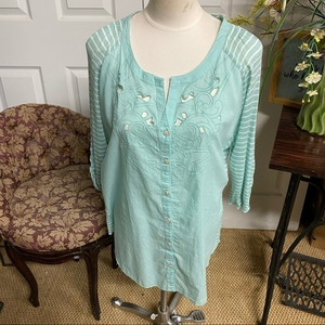 Vintage America Blues Top L‎